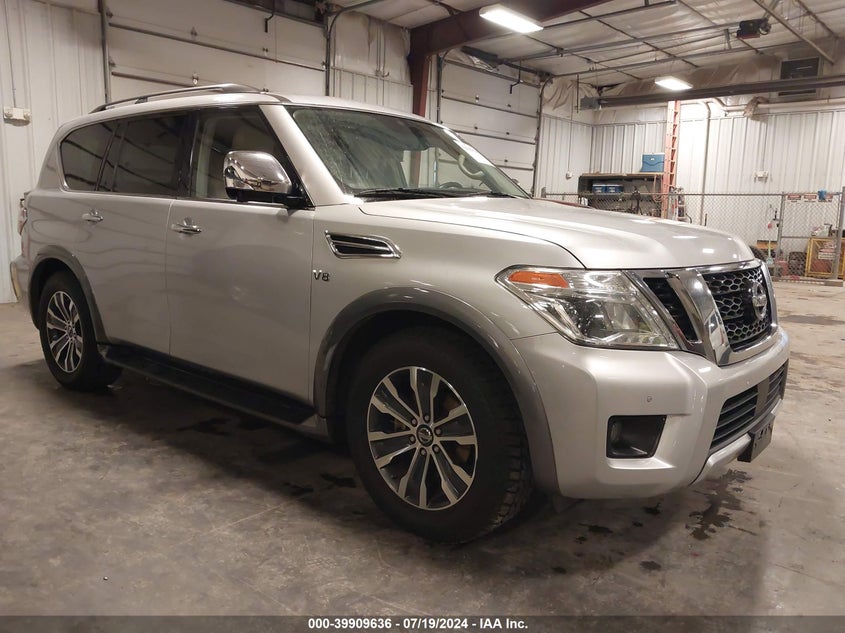 2018 Nissan Armada Sl VIN: JN8AY2ND9J9053012 Lot: 39909636
