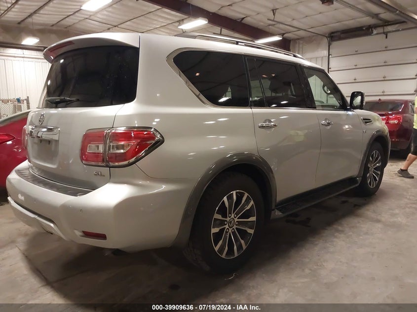 2018 Nissan Armada Sl VIN: JN8AY2ND9J9053012 Lot: 39909636
