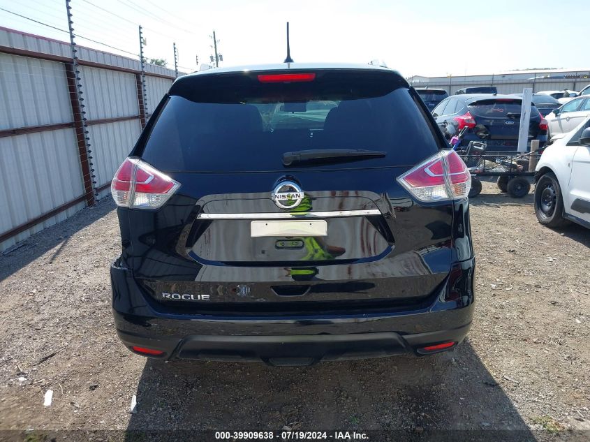 2016 Nissan Rogue Sv VIN: KNMAT2MT2GP626503 Lot: 39909638