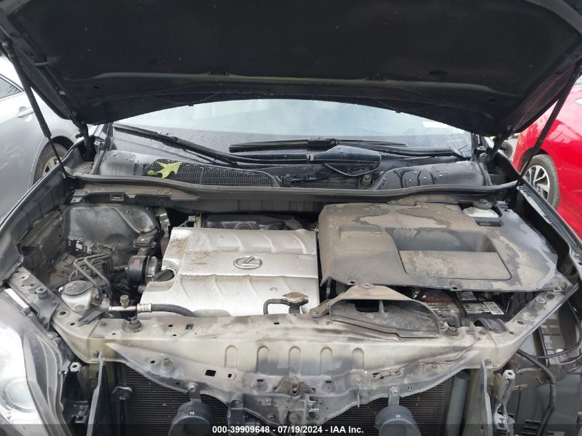 2010 Lexus Rx 350 VIN: JTJZK1BAXA2407002 Lot: 39909648