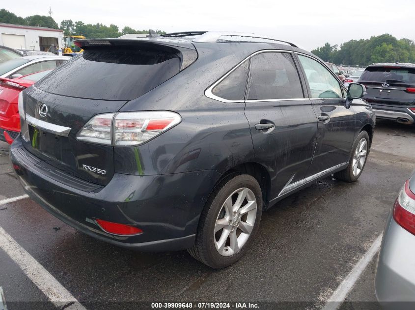 2010 Lexus Rx 350 VIN: JTJZK1BAXA2407002 Lot: 39909648