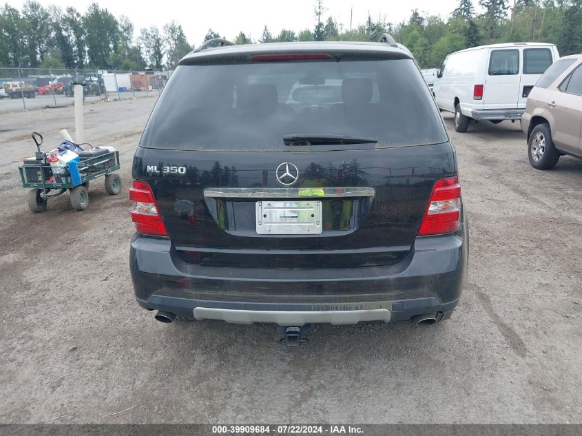 4JGBB86E16A019207 2006 Mercedes-Benz Ml 350 4Matic