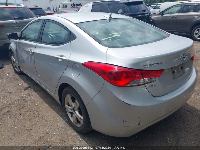 2013 Hyundai Elantra Gls VIN: 5NPDH4AE4DH336142 Lot: 39909713