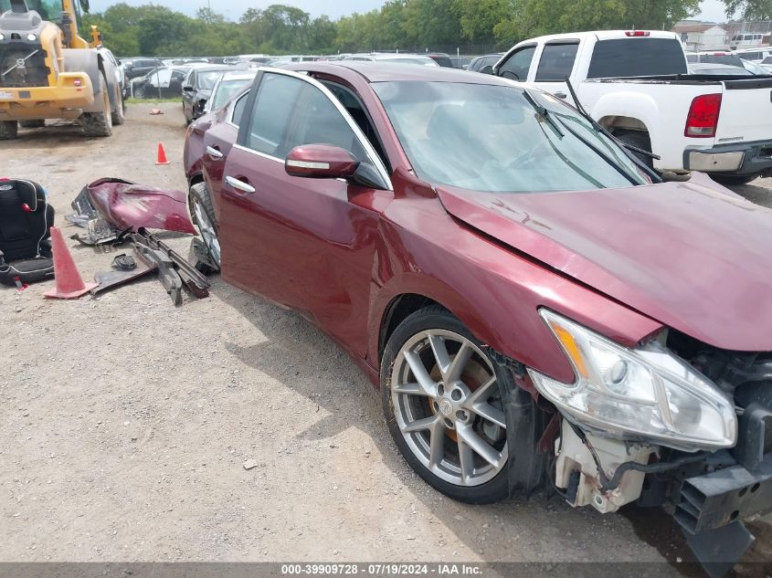 2009 Nissan Maxima 3.5 Sv VIN: 1N4AA51E69C826975 Lot: 39909728