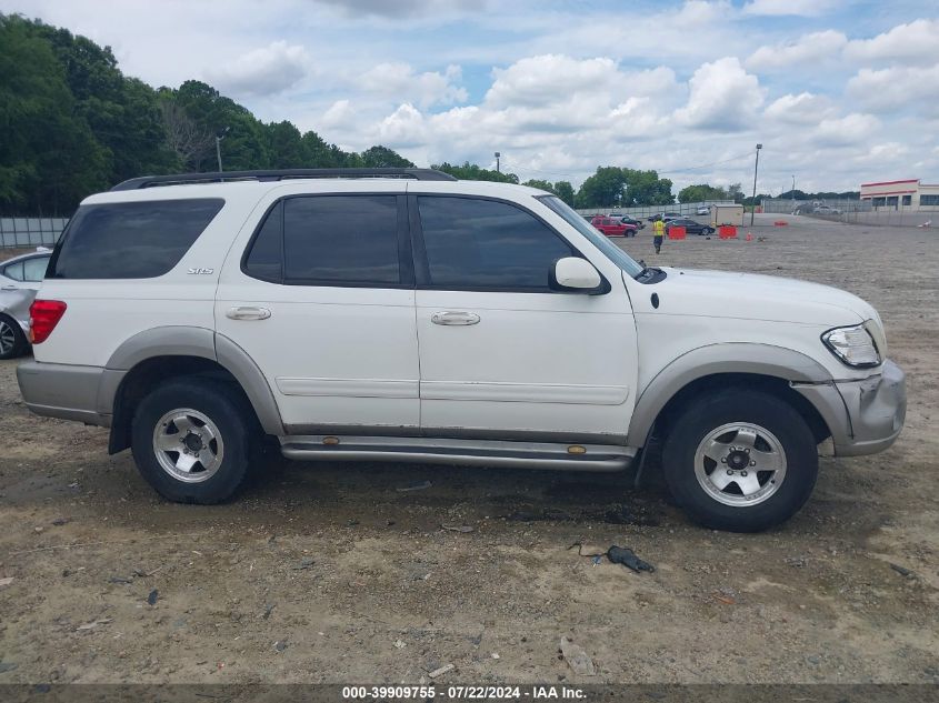 5TDZT34A12S124376 2002 Toyota Sequoia Sr5 V8