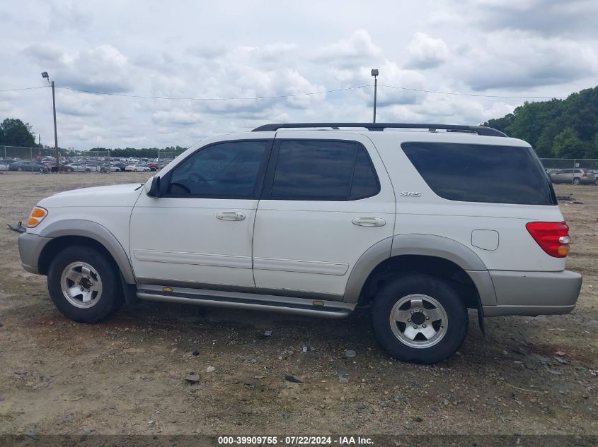 5TDZT34A12S124376 2002 Toyota Sequoia Sr5 V8