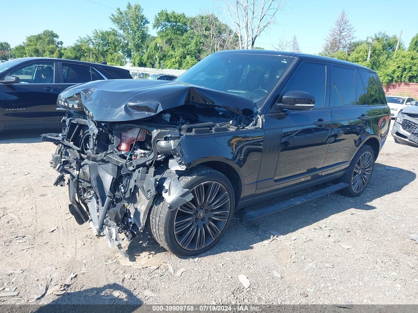 VIN SALGS2RE9JA507678 2018 LAND ROVER RANGE ROVER 5.0L V8 SUPERCHARGED