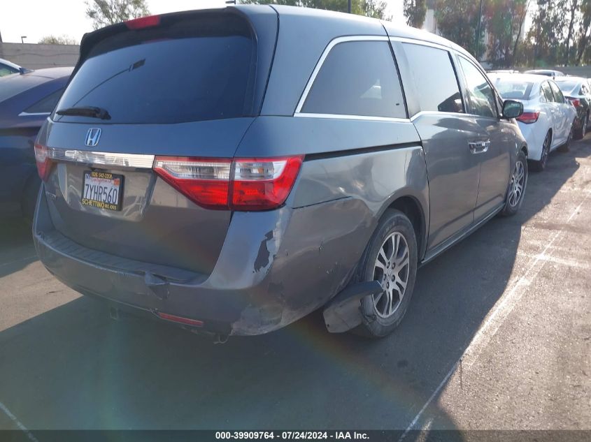2011 Honda Odyssey Ex-L VIN: 5FNRL5H66BB015109 Lot: 39909764