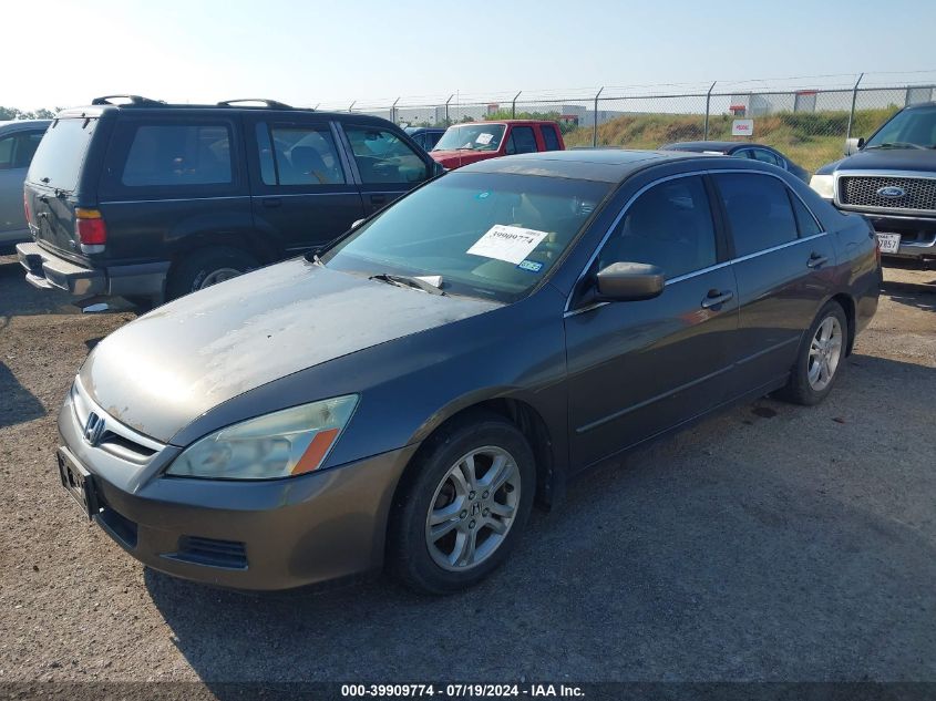 2006 Honda Accord 2.4 Ex VIN: 1HGCM56756A096523 Lot: 39909774