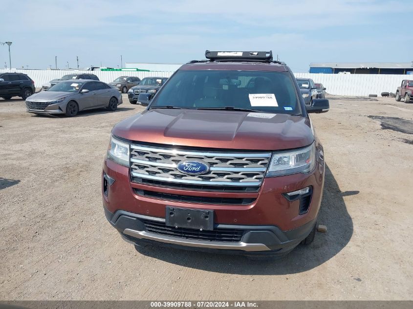 2018 Ford Explorer Xlt VIN: 1FM5K7D80JGA79232 Lot: 39909788