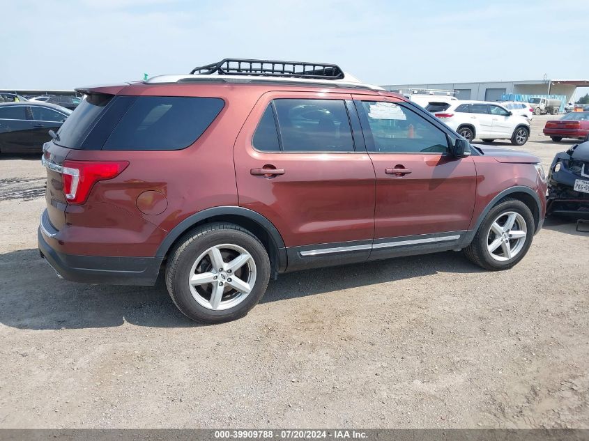 2018 Ford Explorer Xlt VIN: 1FM5K7D80JGA79232 Lot: 39909788