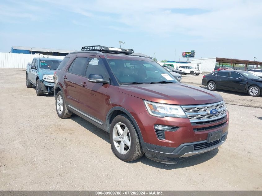 2018 Ford Explorer Xlt VIN: 1FM5K7D80JGA79232 Lot: 39909788