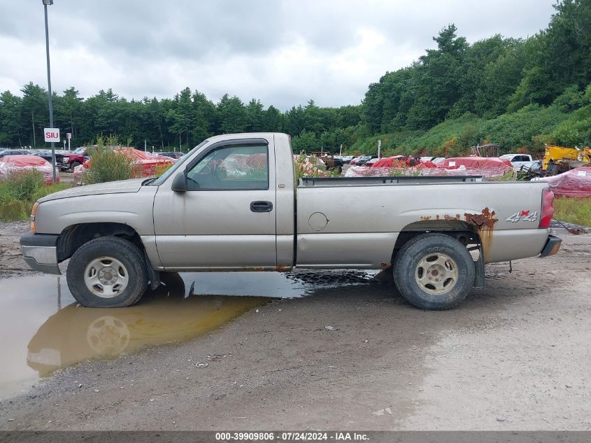 1GCEK14V93Z168389 | 2003 CHEVROLET SILVERADO 1500