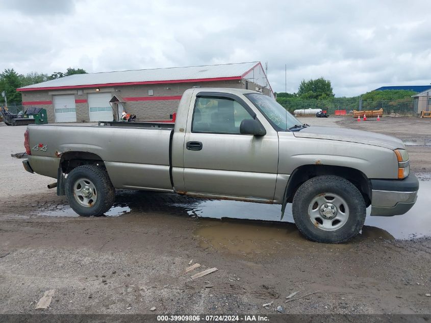 1GCEK14V93Z168389 | 2003 CHEVROLET SILVERADO 1500