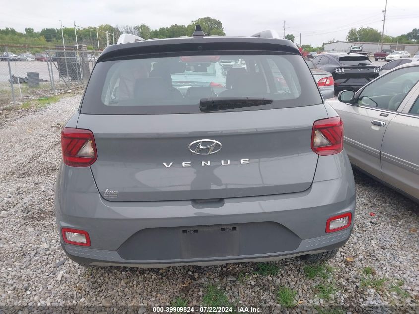 2022 Hyundai Venue Limited VIN: KMHRC8A33NU207418 Lot: 39909824