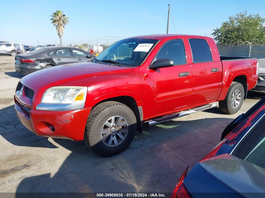 2007 Mitsubishi Raider Ls VIN: 1Z7HC28K07S125613 Lot: 39909835