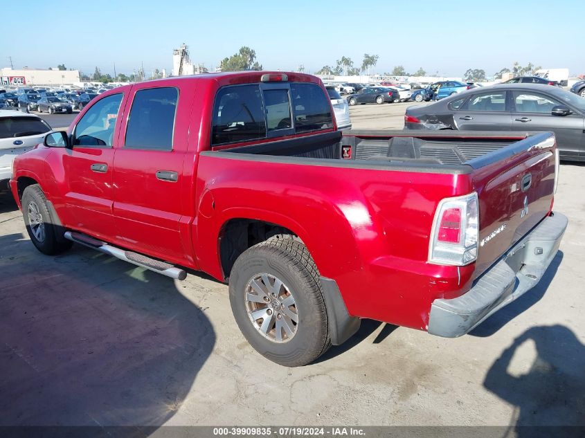 2007 Mitsubishi Raider Ls VIN: 1Z7HC28K07S125613 Lot: 39909835