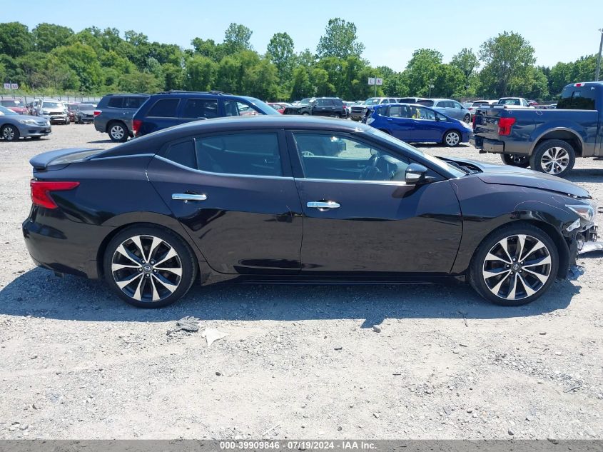 2016 Nissan Maxima 3.5 Sr VIN: 1N4AA6APXGC381547 Lot: 39909846