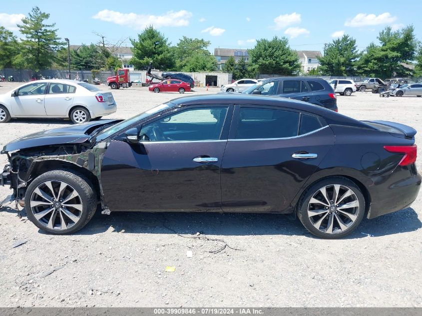 2016 Nissan Maxima 3.5 Sr VIN: 1N4AA6APXGC381547 Lot: 39909846