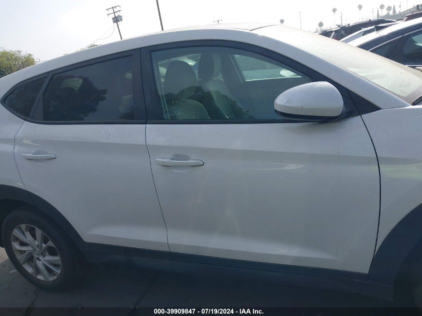 2019 Hyundai Tucson Se VIN: KM8J23A47KU923570 Lot: 39909847