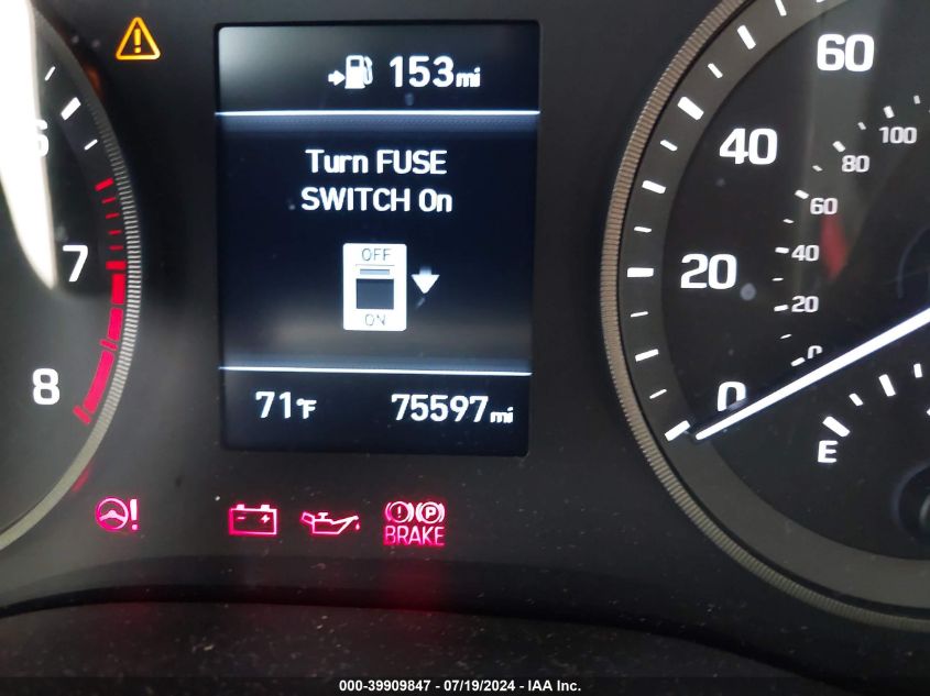 2019 Hyundai Tucson Se VIN: KM8J23A47KU923570 Lot: 39909847