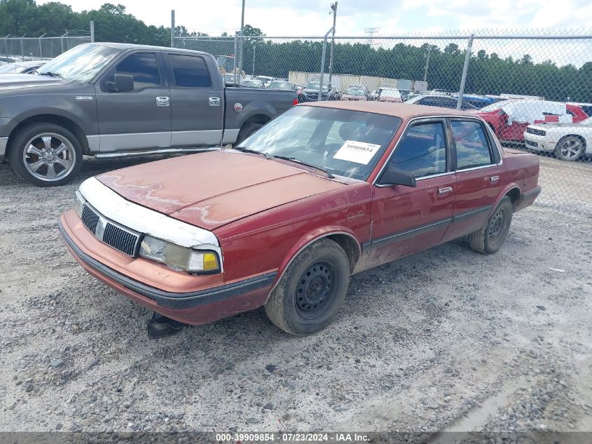 1992 Oldsmobile Cutlass Ciera S VIN: 1G3AL54N7N6375001 Lot: 39909854