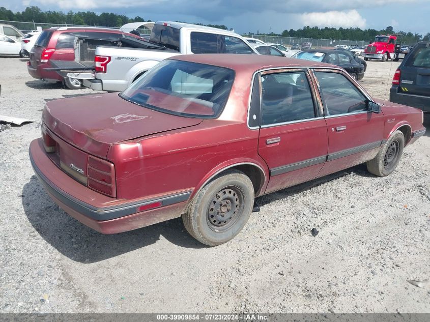 1992 Oldsmobile Cutlass Ciera S VIN: 1G3AL54N7N6375001 Lot: 39909854