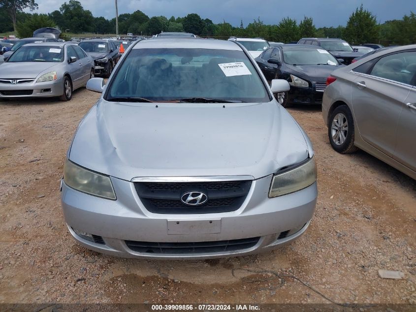 2006 Hyundai Sonata Gls VIN: 5NPEU46C26H176126 Lot: 39909856