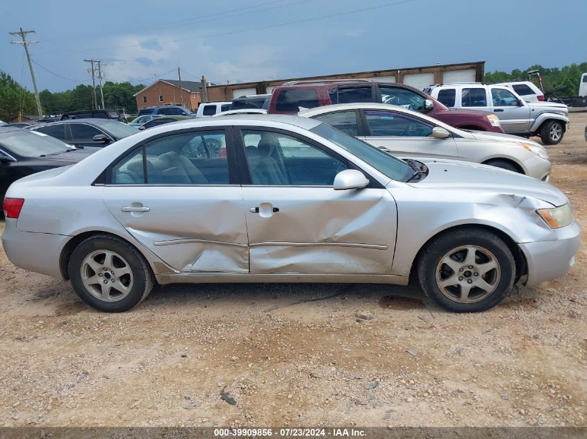 2006 Hyundai Sonata Gls VIN: 5NPEU46C26H176126 Lot: 39909856