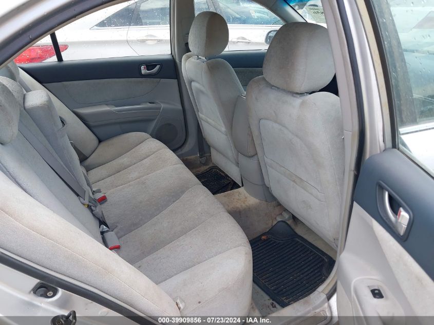 5NPEU46C26H176126 2006 Hyundai Sonata Gls