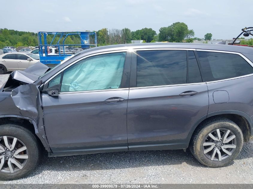 2019 Honda Pilot Ex VIN: 5FNYF5H37KB032994 Lot: 39909879