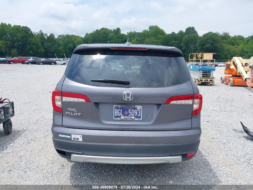 2019 Honda Pilot Ex VIN: 5FNYF5H37KB032994 Lot: 39909879