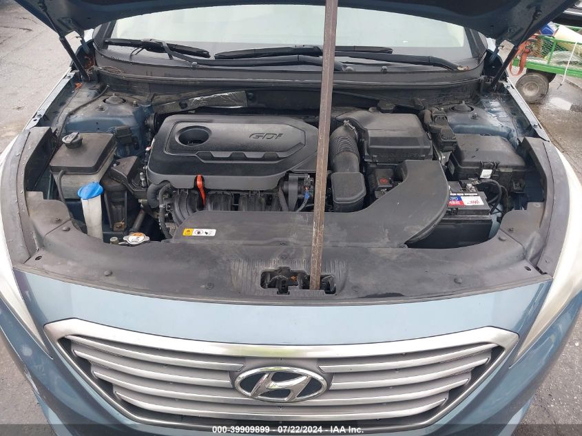 2017 Hyundai Sonata Se VIN: 5NPE24AF5HH482344 Lot: 39909899