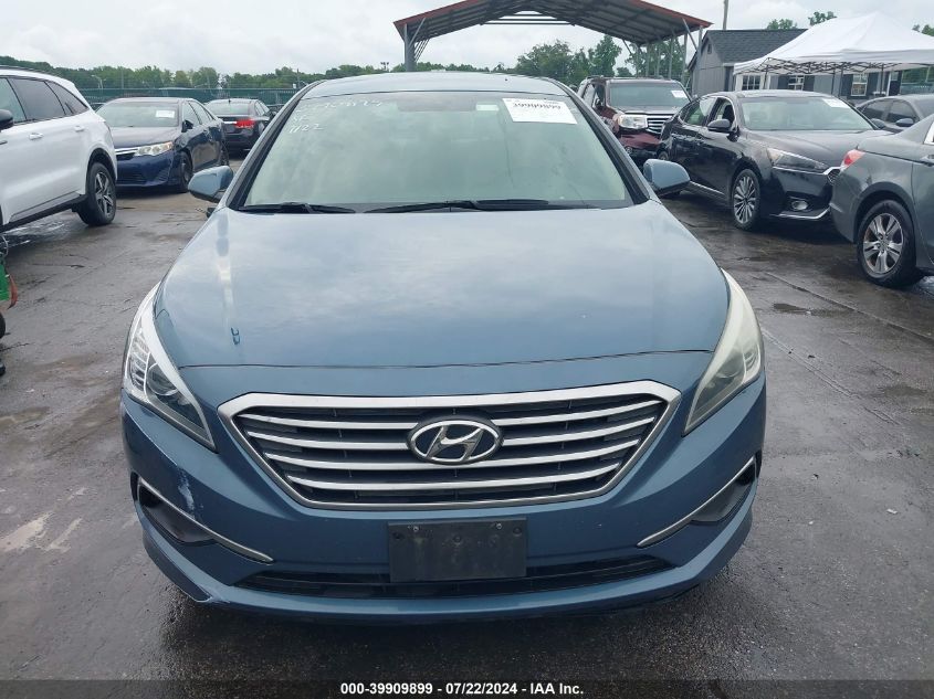 2017 Hyundai Sonata Se VIN: 5NPE24AF5HH482344 Lot: 39909899