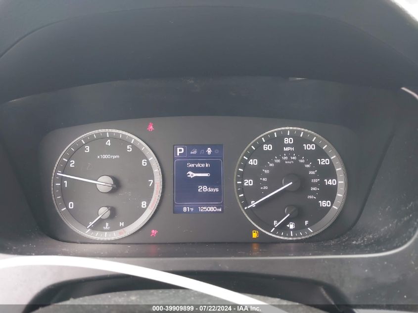 2017 Hyundai Sonata Se VIN: 5NPE24AF5HH482344 Lot: 39909899