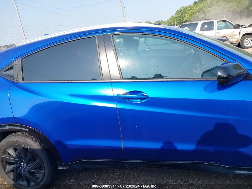 2021 Honda Hr-V Awd Sport VIN: 3CZRU6H15MM717115 Lot: 39909911