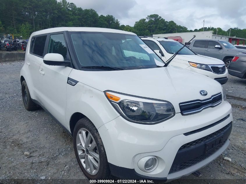 2019 Kia Soul + VIN: KNDJP3A51K7017508 Lot: 39909924