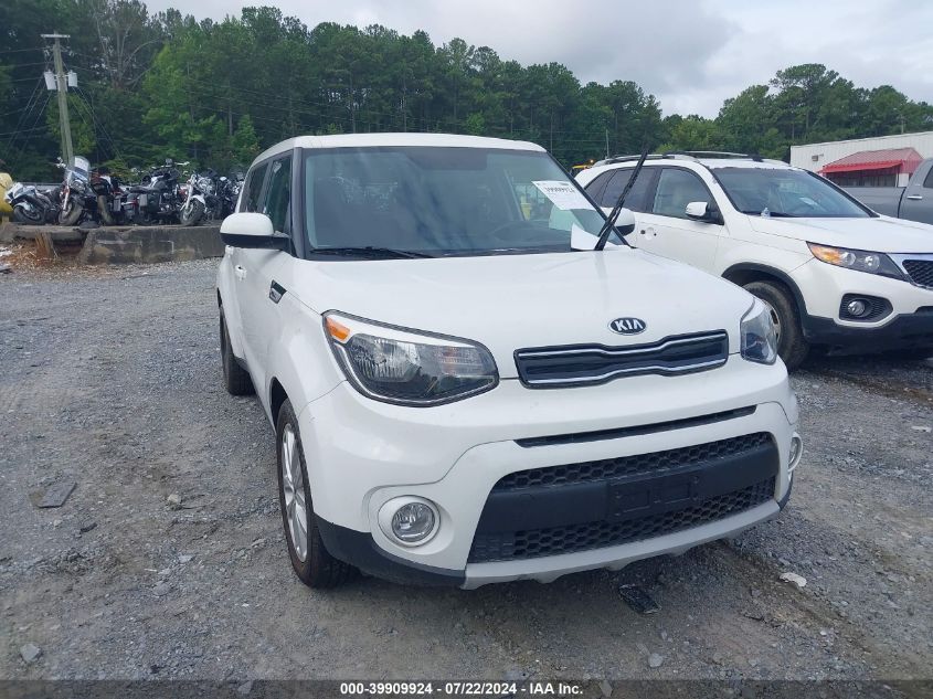 2019 Kia Soul + VIN: KNDJP3A51K7017508 Lot: 39909924