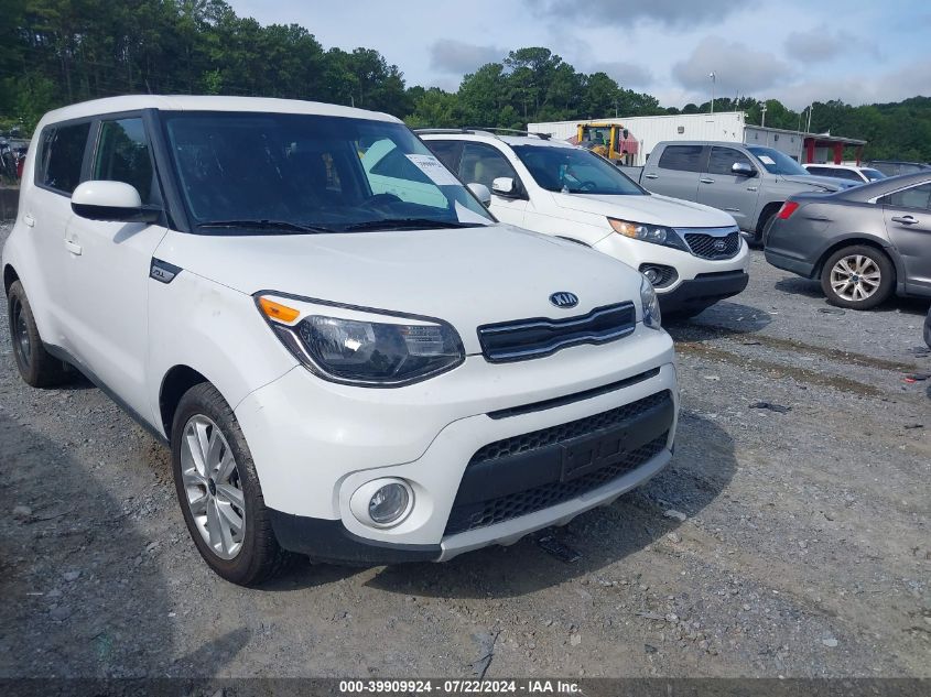 2019 Kia Soul + VIN: KNDJP3A51K7017508 Lot: 39909924