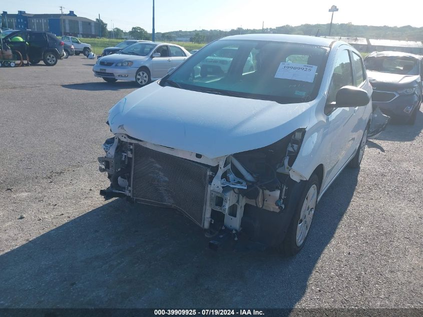 2017 Chevrolet Spark Ls Cvt VIN: KL8CB6SA2HC763401 Lot: 39909925