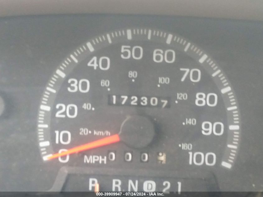 1998 Ford F150 VIN: 1FTZX1722WNA24117 Lot: 39909947