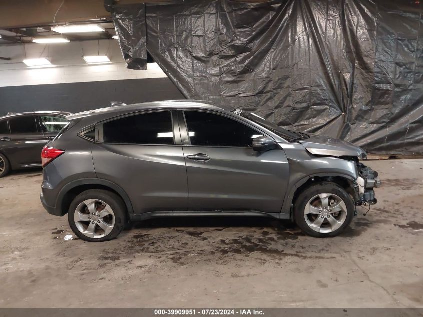 2016 Honda Hr-V Ex-L VIN: 3CZRU6H70GM726328 Lot: 39909951