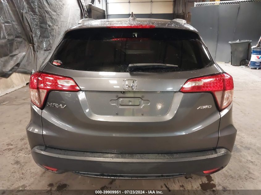 2016 Honda Hr-V Ex-L VIN: 3CZRU6H70GM726328 Lot: 39909951