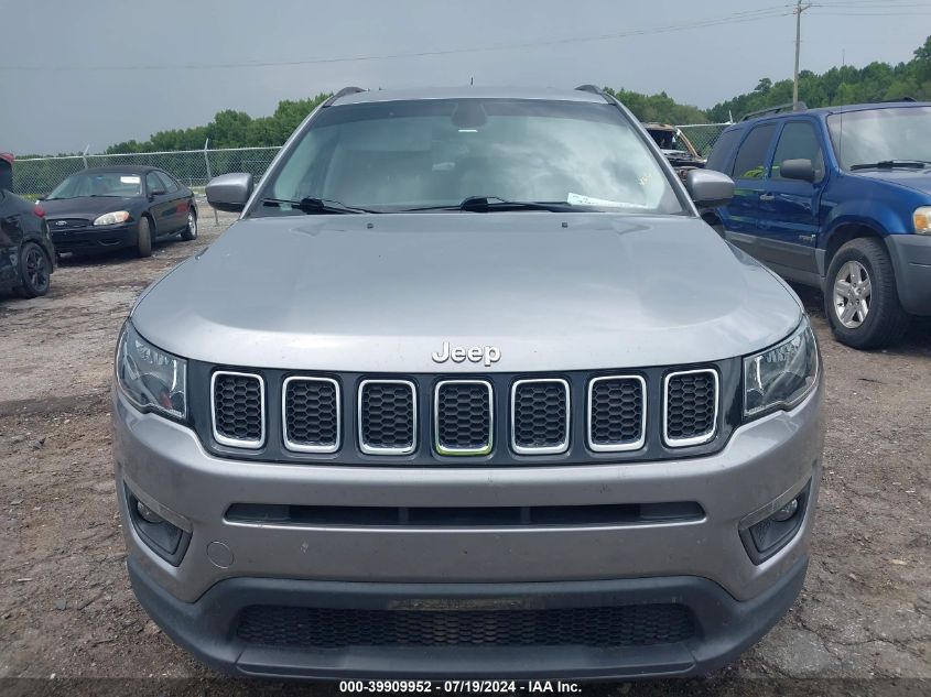 2018 Jeep Compass Latitude Fwd VIN: 3C4NJCBB8JT233731 Lot: 39909952