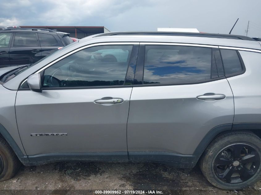 2018 Jeep Compass Latitude Fwd VIN: 3C4NJCBB8JT233731 Lot: 39909952