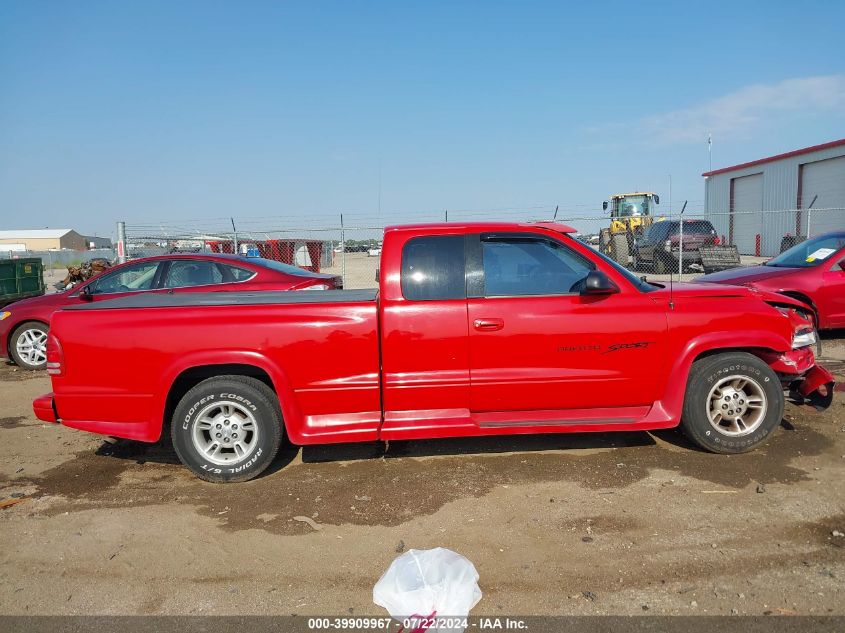 1998 Dodge Dakota Slt/Sport VIN: 1B7GL22Y5WS763455 Lot: 39909967