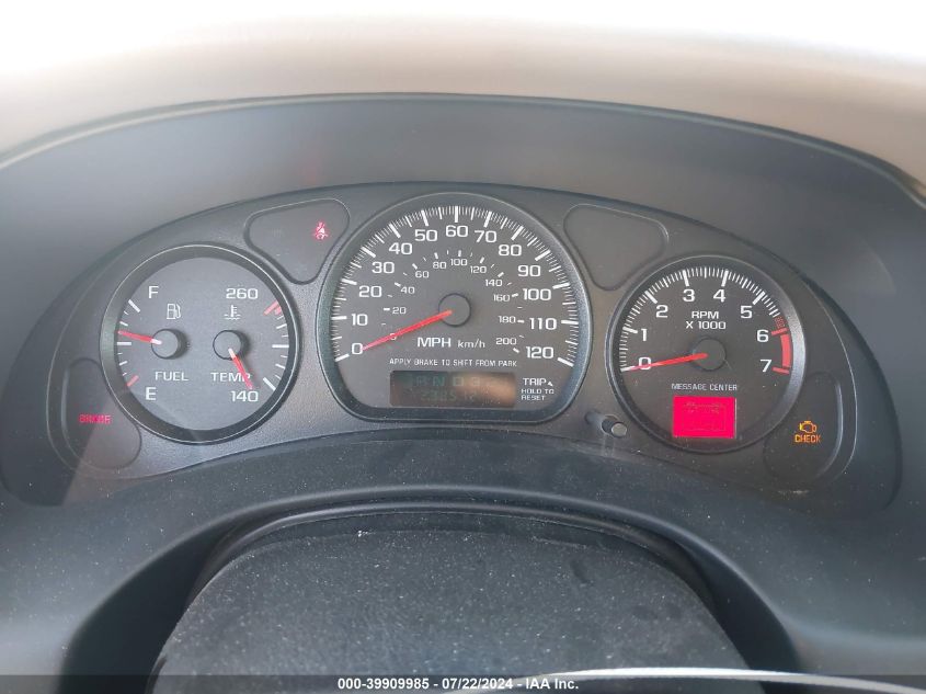 2002 Chevrolet Monte Carlo Ls VIN: 2G1WW15E929288458 Lot: 39909985