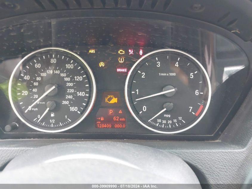 2009 BMW X5 xDrive48I VIN: 5UXFE83519L309844 Lot: 39909990