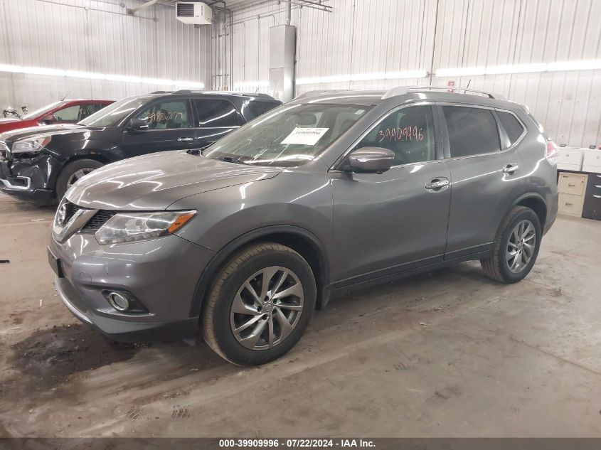 5N1AT2MVXFC904048 2015 NISSAN ROGUE - Image 2