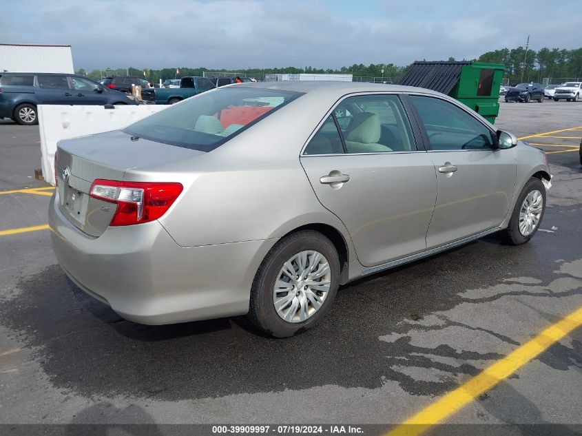 2013 Toyota Camry L/Se/Le/Xle VIN: 4T1BF1FK4DU718280 Lot: 39909997